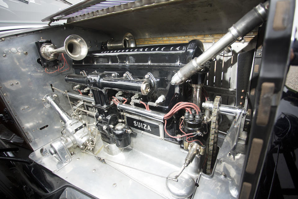 1930 HISPANO-SUIZA H6C CABRIOLET DE VILLE  Chassis no. 12401 Engine no. 320137