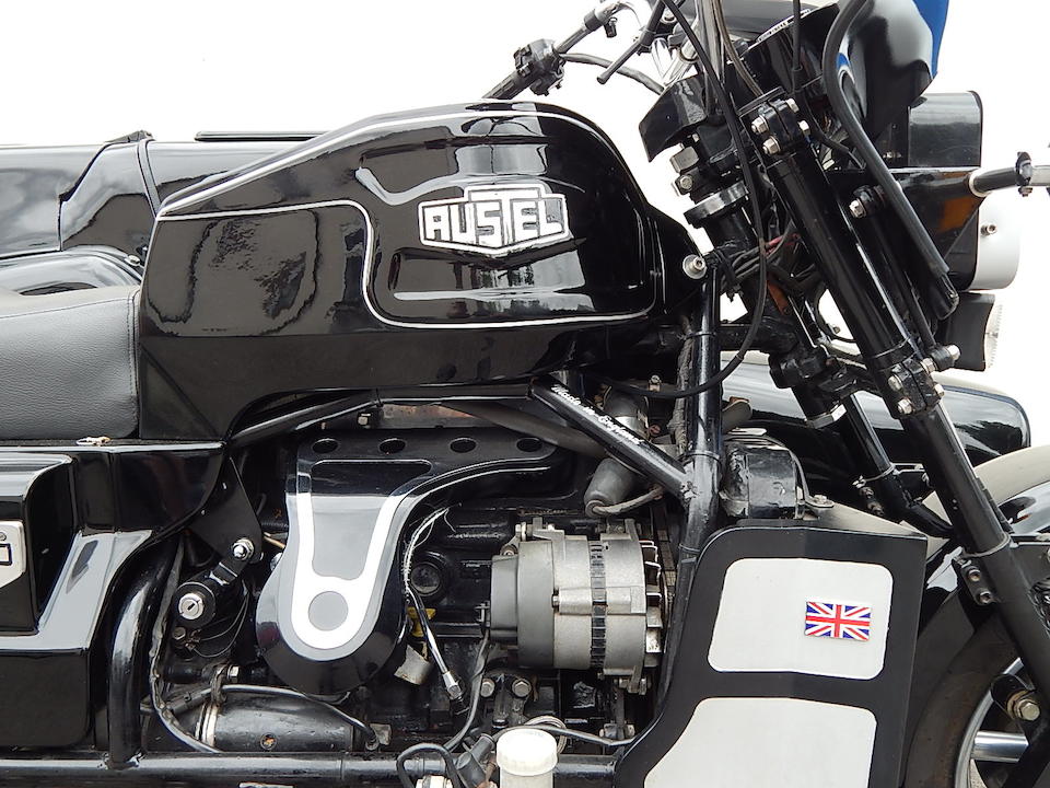 1991 Austel Pullman 1300 Motorcycle Combination Frame no. AUS85/010P91 Engine no. DBL10E59089