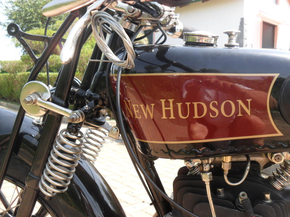 1930 New Hudson 500cc Frame no. LL0663 Engine no. LS0670