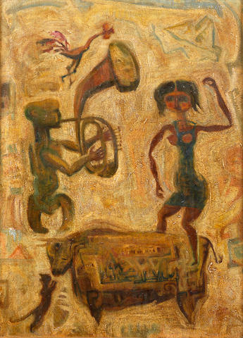 Hamed Nada (Egypt, 1924-1990) Untitled