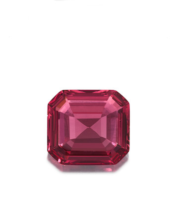 An exceptional 19th century spinel and diamond jewel image 4