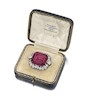 Thumbnail of An exceptional 19th century spinel and diamond jewel image 6