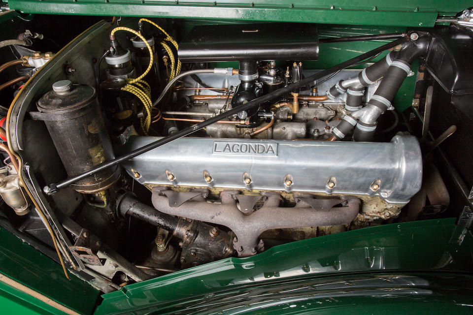 The ex-Alan Good,1938 Lagonda V12 Drophead Coup&#233;  Chassis no. 14036 Engine no. 14026