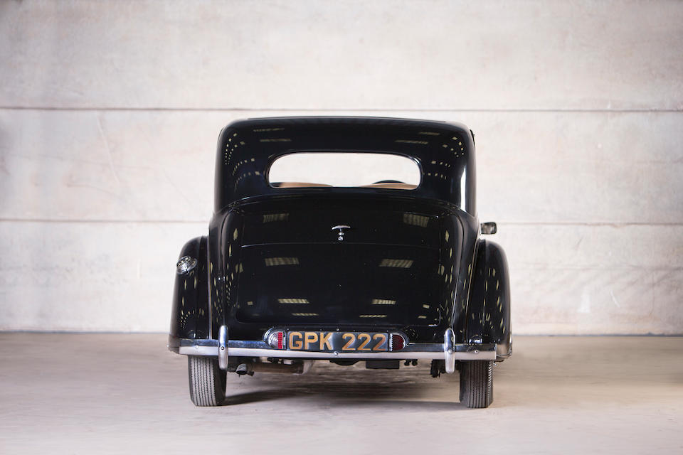 c.1938 Bentley 4&#188;-Litre 'High Vision' Coup&#233;  Chassis no. B83LE Engine no. J5BE