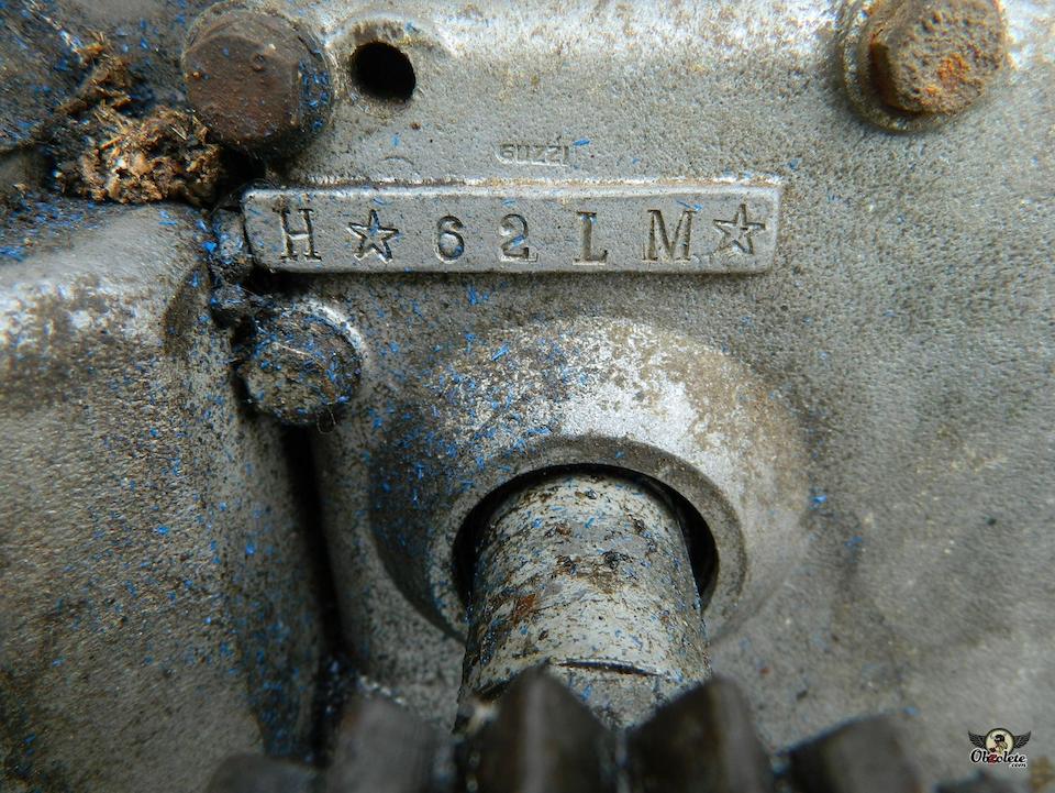 c.1965 Moto Guzzi 192cc Erculino Frame no. H 62LM 1GM 1633 OM Engine no. H 62LM 1GM 1633 OM