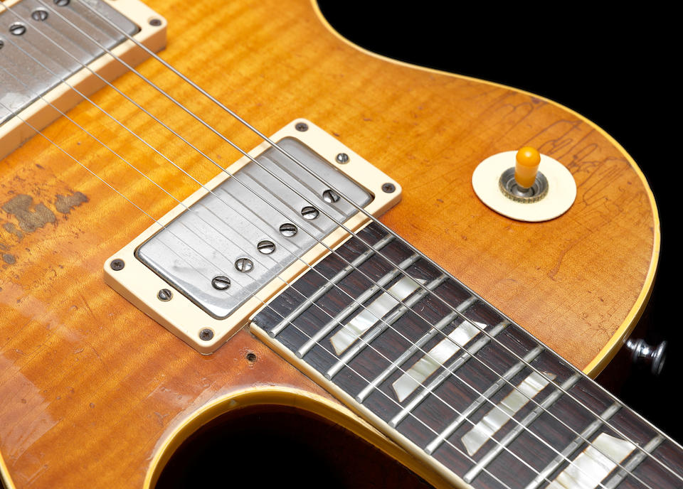 Paul Kossoff/Free: A 1959 Gibson Les Paul Standard with sunburst finish owned by Paul Kossoff, 1970-1976,