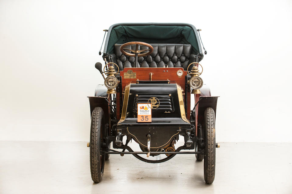 1899 Panhard-Levassor Type M2E 4hp Two-Seater  Chassis no. 1862 Engine no. 1862