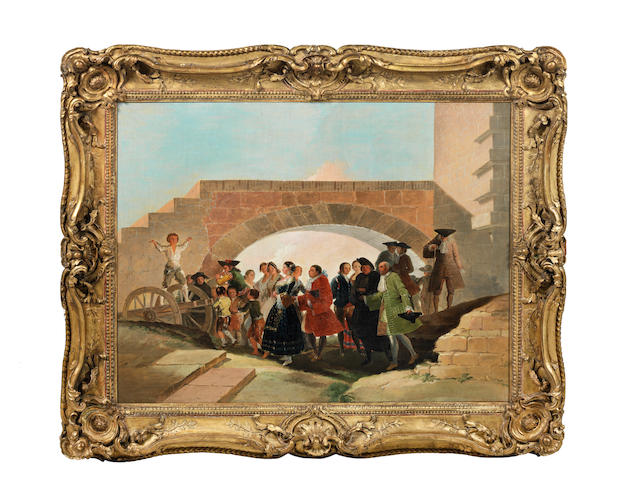 Circle of Francisco Jose de Goya y Lucientes (Fuendetodos  1746-1828 Bordeaux) La Boda