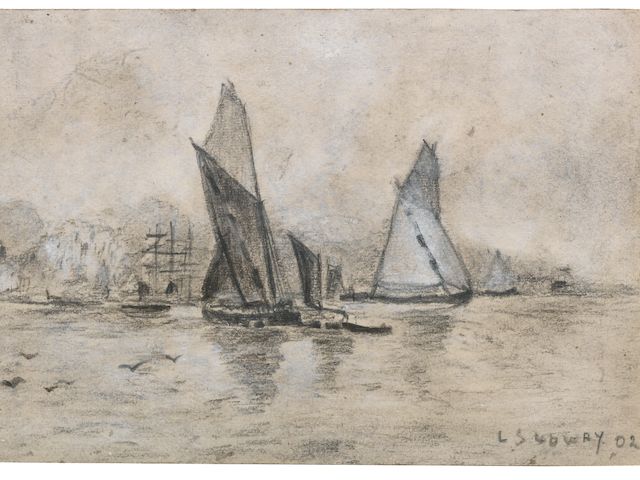 Bonhams Lowry S Earliest Surviving Drawing For Sale At Bonhams