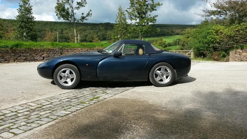 Circa 15,000 miles from new,1992 TVR Griffith Roadster  Chassis no. SDLDGN3P4PK011005 Engine no. 47A43P871