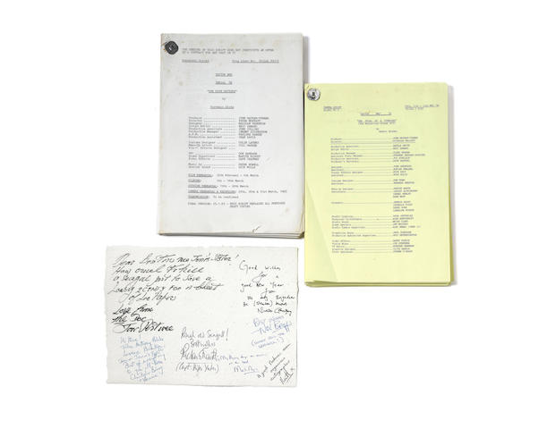 Doctor Who - The Trial of a Timelord and the Five Doctors: a camera script and a rehearsal script, BBC, 1986 / 1983, 3