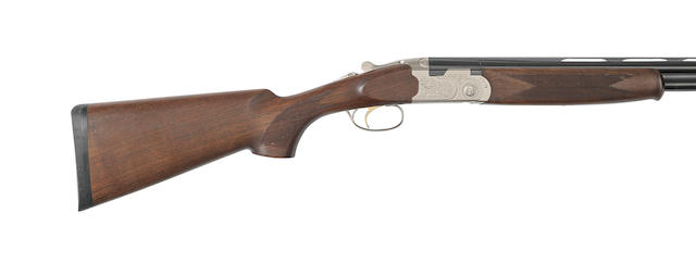 A 20-bore 'Silver Pigeon S' single-trigger over-and-under ejector gun by P. Beretta, no. R78955S In its Beretta plastic case