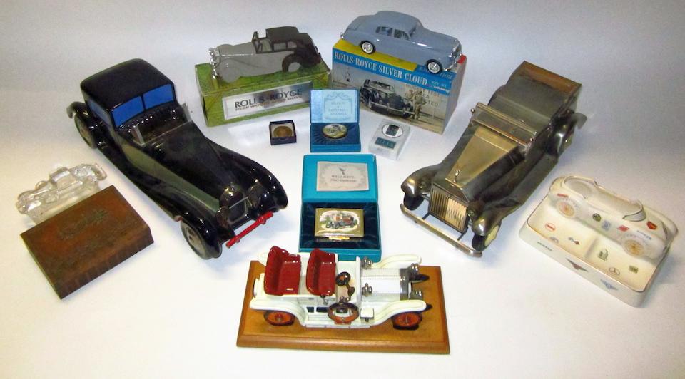 Assorted Rolls-Royce automobilia and collectables,  ((Qty))