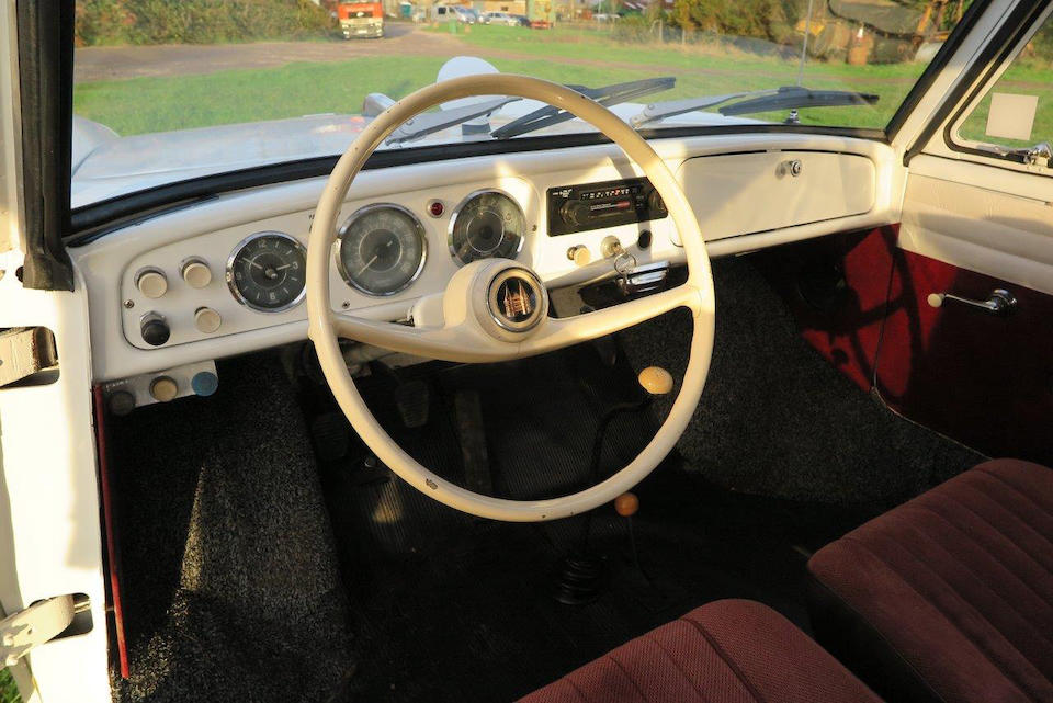 1962 Amphicar 770 Cabriolet  Chassis no. 103911022008 Engine no. GK659HE