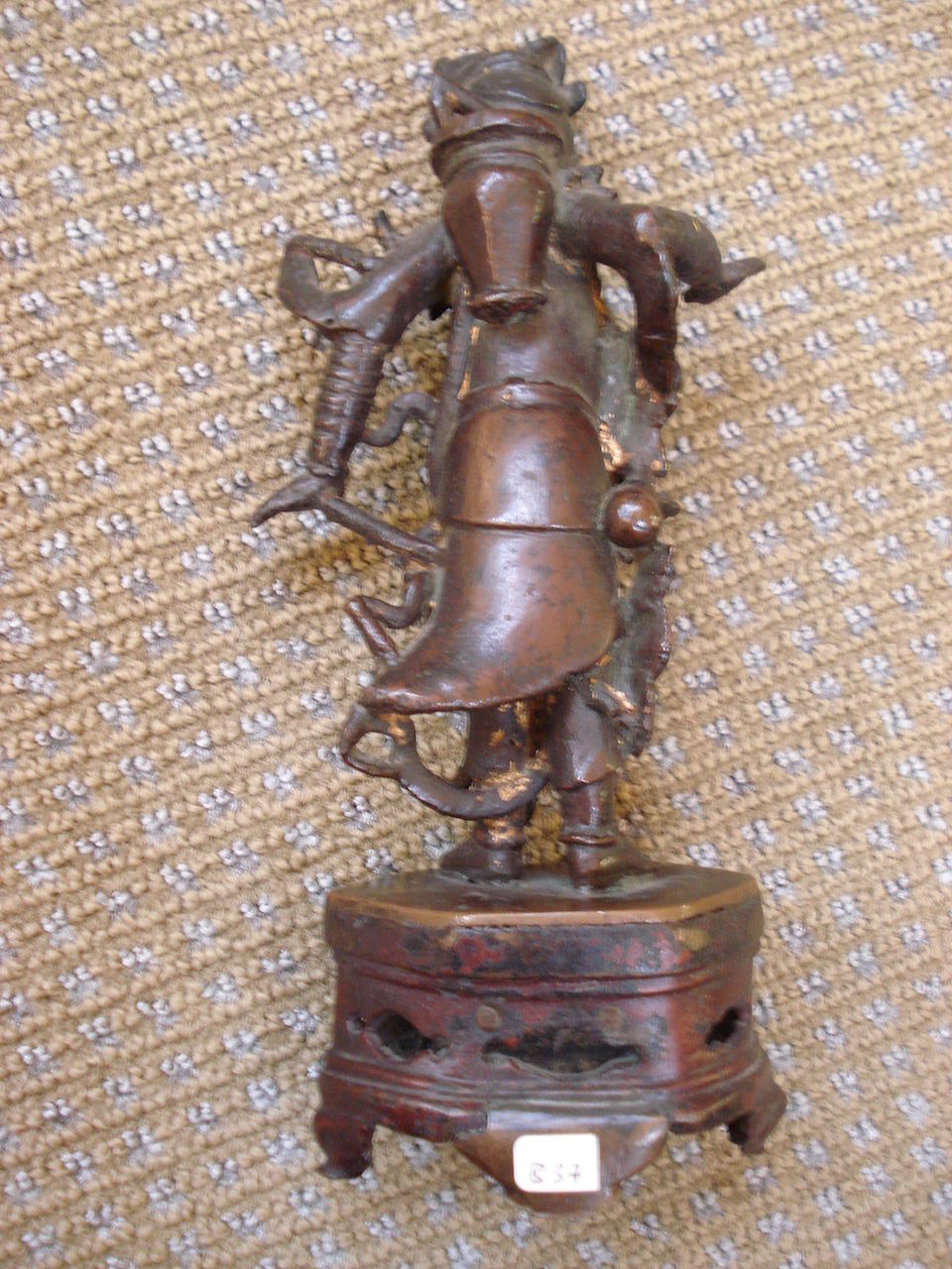 A bronze figure of an Immortal Ming
