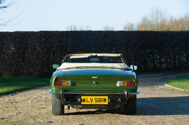 1981 Aston Martin V8 Volante Chassis no. V8COR/15167 Engine no. V/540/5167/S image 11