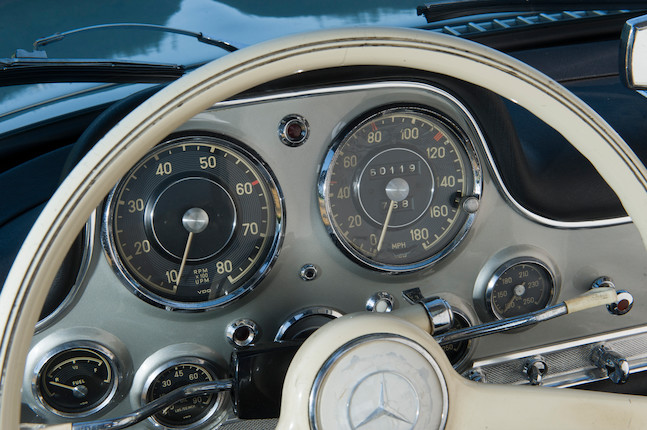 1955 Mercedes-Benz 300 SL 'Gullwing' Coupé  Chassis no. 198.040-55 00037 Engine no. 198.980-55 00189 image 32