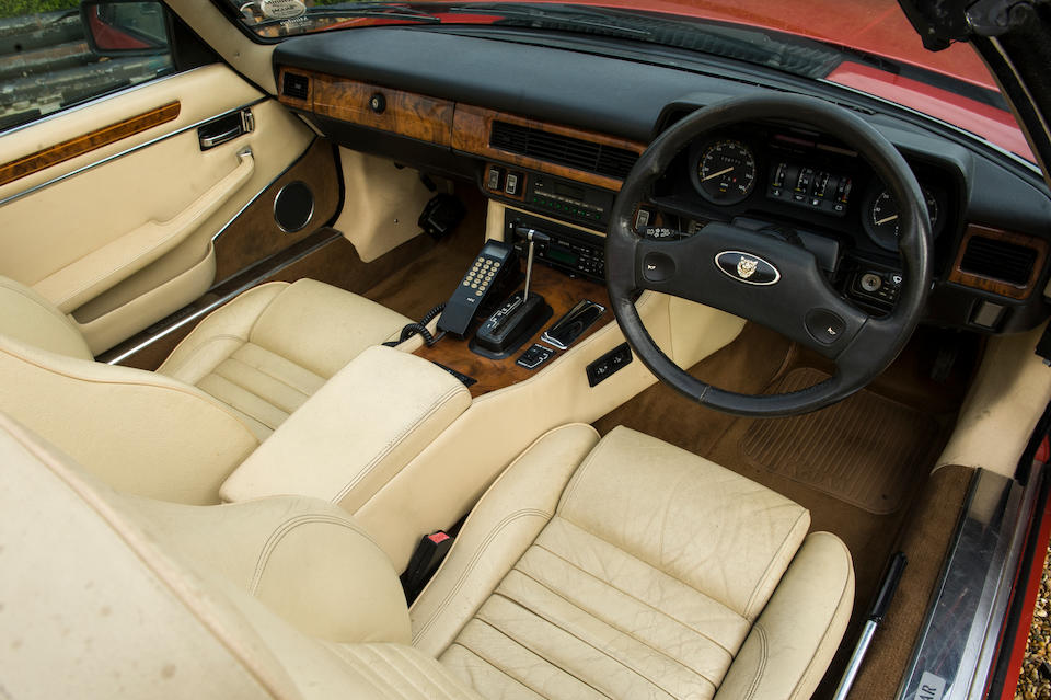 1988 Jaguar XJ-S V12 Convertible  Chassis no. SAJJNADW3DA150871 Engine no. 8S059071HB