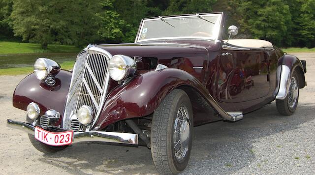 Bonhams Citroen 11bl Traction Cabriolet 1938