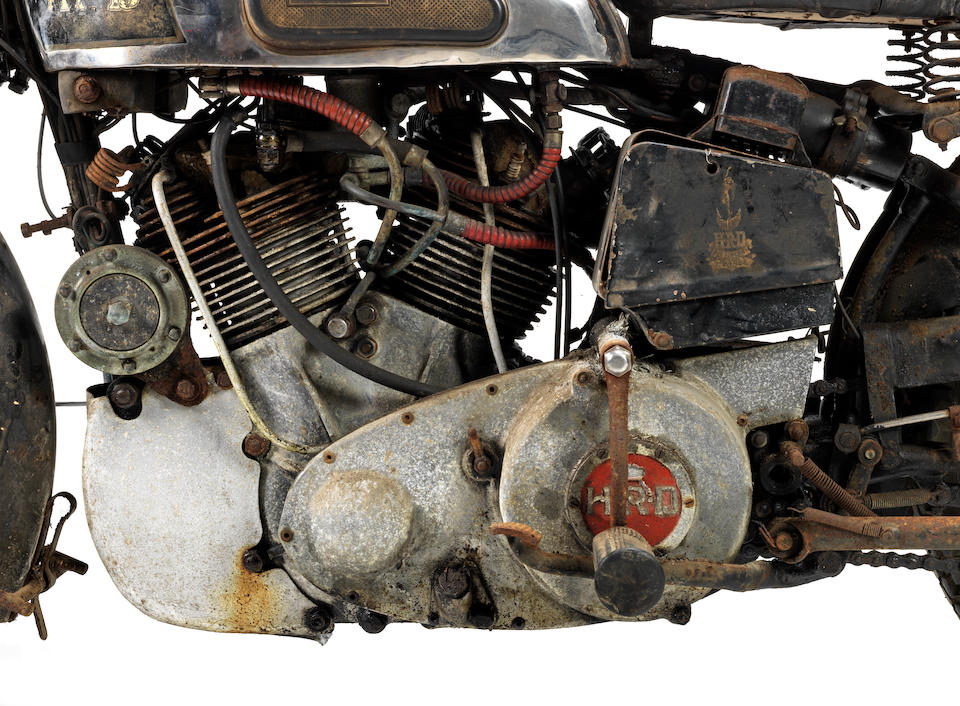 1939 Vincent-HRD 998cc Rapide Series-A Project Frame no. DV1699 Engine no. V1060