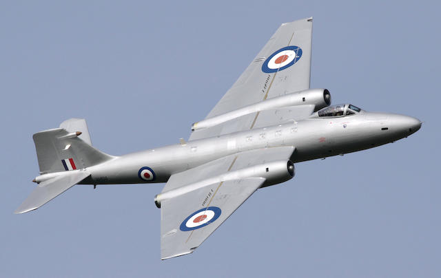 Appointed by the Receivers of Midair Squadron Limited,1959 English Electric Canberra PR9 XH134 (G-OMHD)