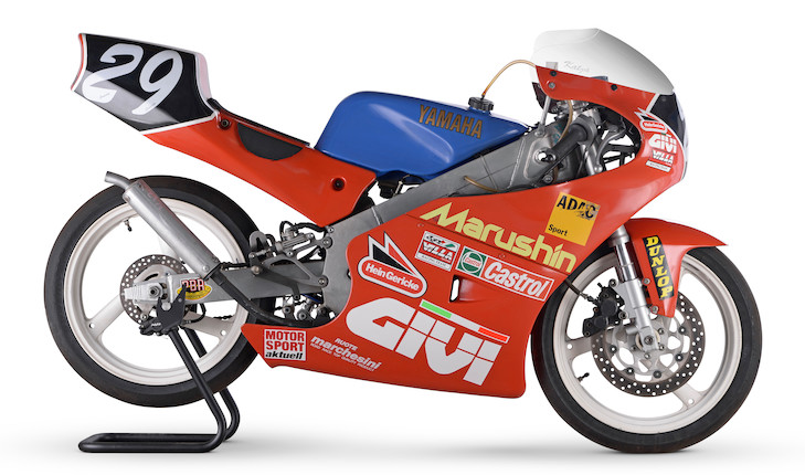 The ex-Katja Poensgen,1994 Yamaha TZ125 Racing Motorcycle Frame no. 4JT-000297 image 1