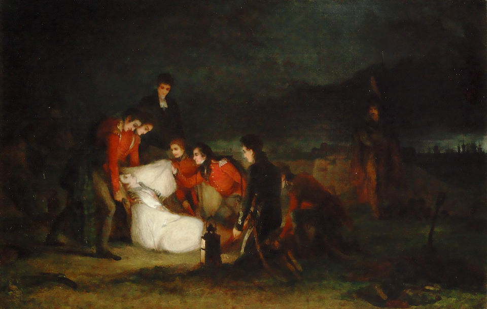 George Jones, RA (British, 1786-1869) The Burial of Sir John Moore after Corunna