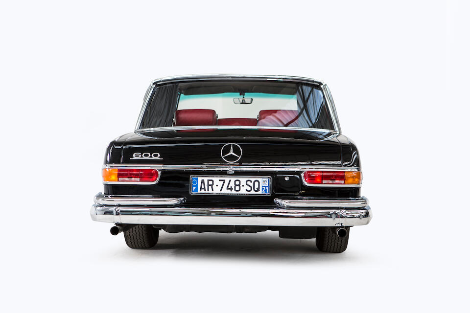 Bonhams 1968 Mercedes Benz 600 Chassis No 100 012 12 001044 Engine No 100 980 12 000032 Bonhams 1968 Mercedes Benz 600 Chassis No 100 012 12 001044 Engine No 100 980 12 000032