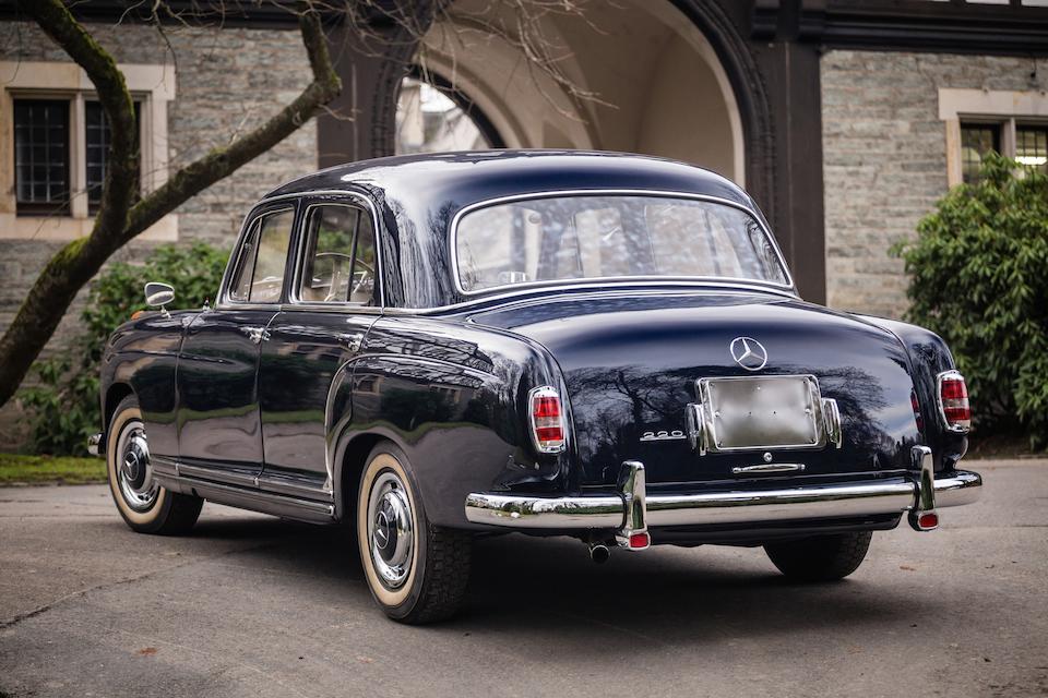 1955 Mercedes-Benz 220a 'Ponton' Saloon  Chassis no. 180.010-5518432 Engine no. 180.921-5518576