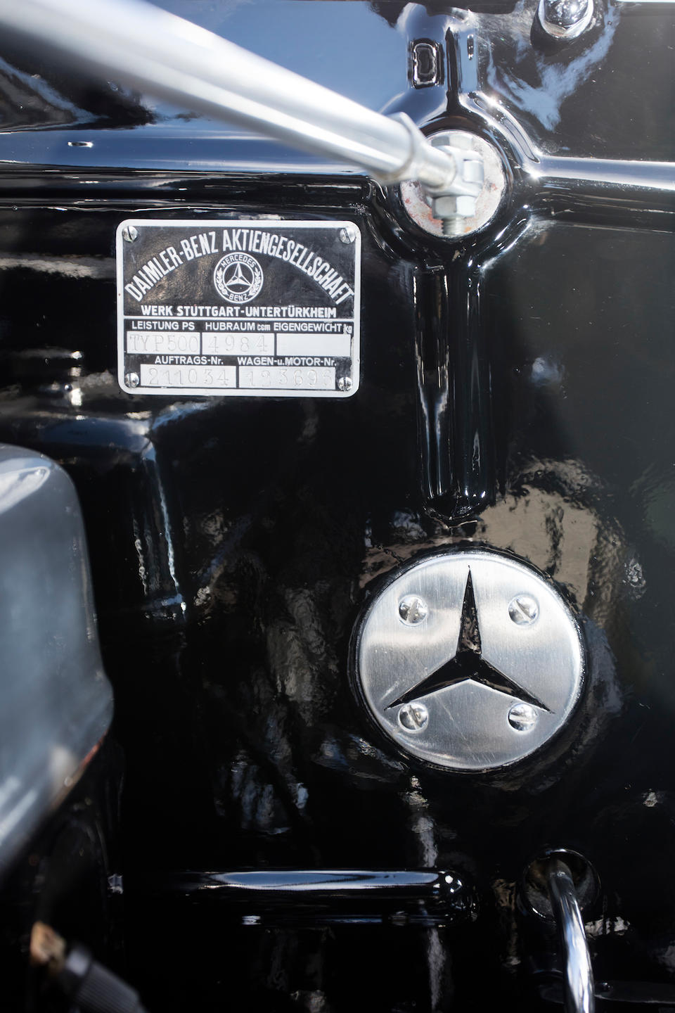 Featured at the Paris Auto Show Ex-Richard Croxton Adams ,1935 Mercedes-Benz 500 K Cabriolet  Chassis no. 123696 Engine no. 102405.38 123696