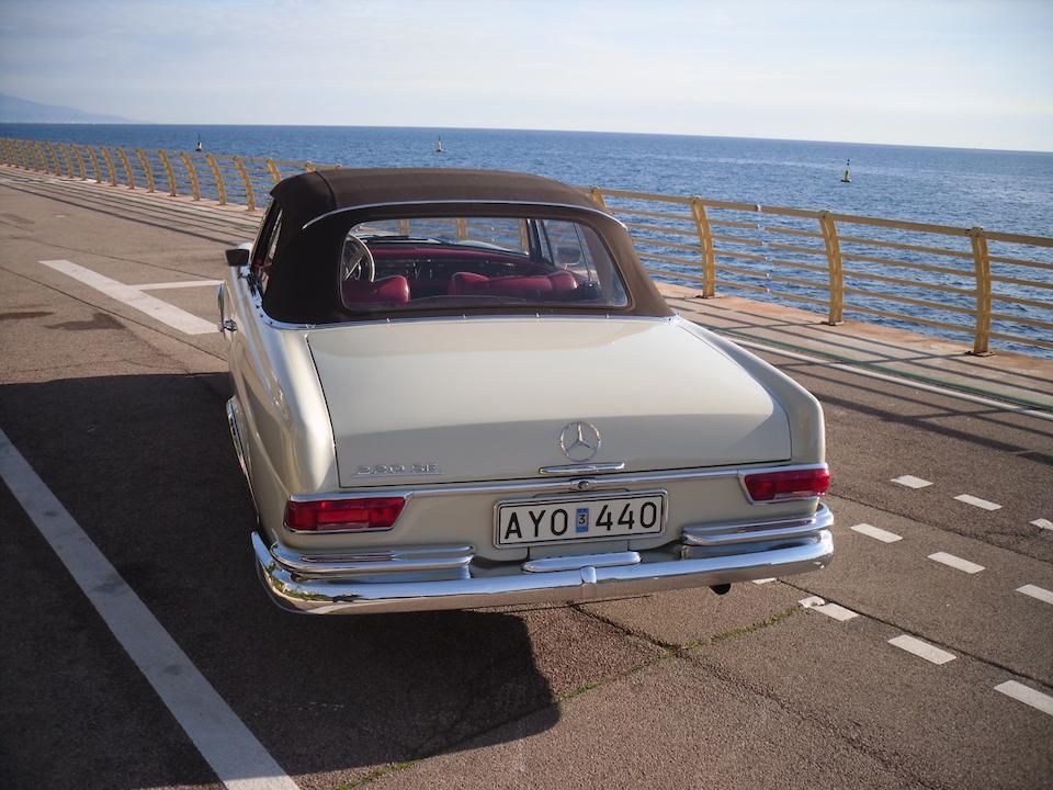 1965 Mercedes-Benz 220 SEb Cabriolet  Chassis no. 111.023.10.074835 Engine no. 127.984.10.011415