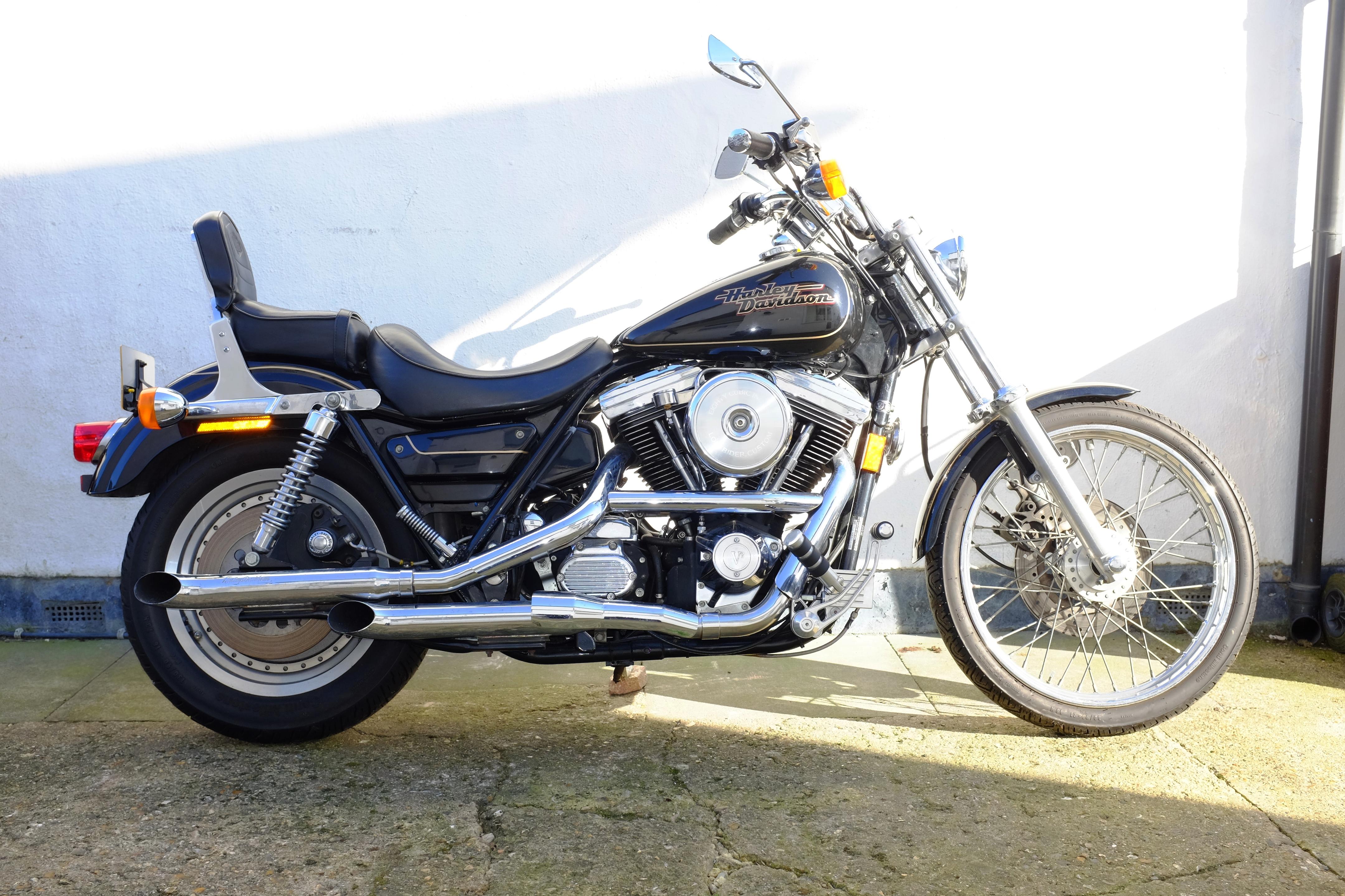 Details about   HARDDRIVE 1987-1994 Harley-Davidson FXLR Low Rider Custom TAPERED CUSTOM CAST MI 