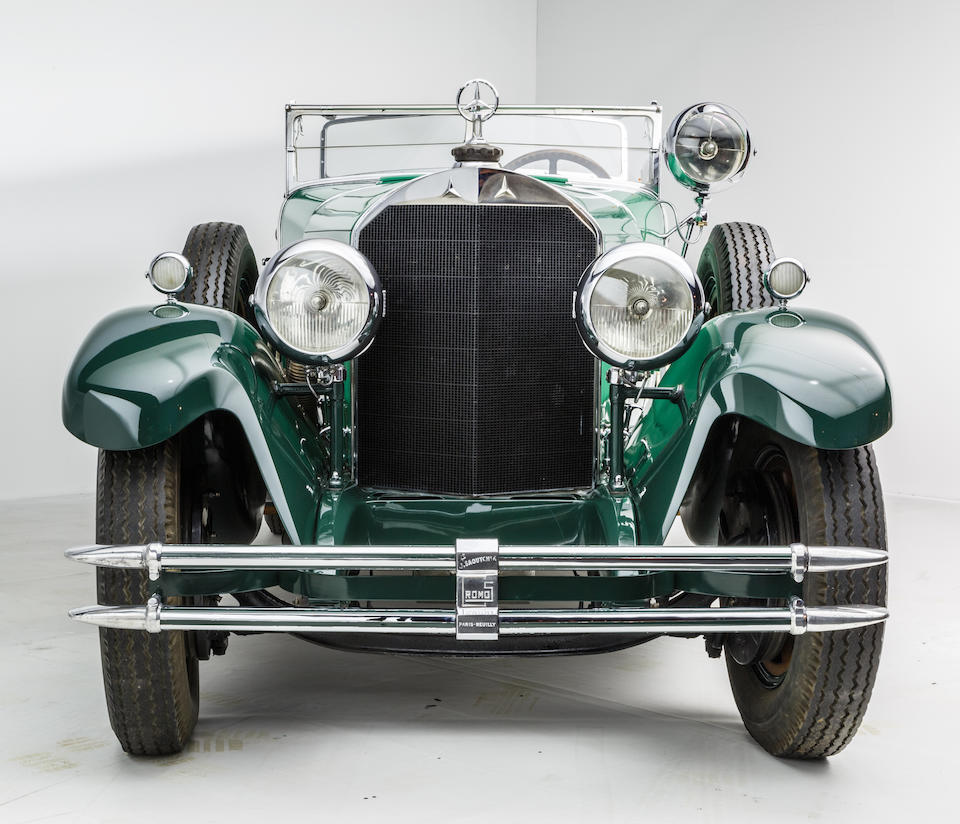 A rare supercharged,1926 MERCEDES-BENZ  24/100/140 PS MODEL K La Baule Transformable  Chassis no. 35426 Engine no. 60616