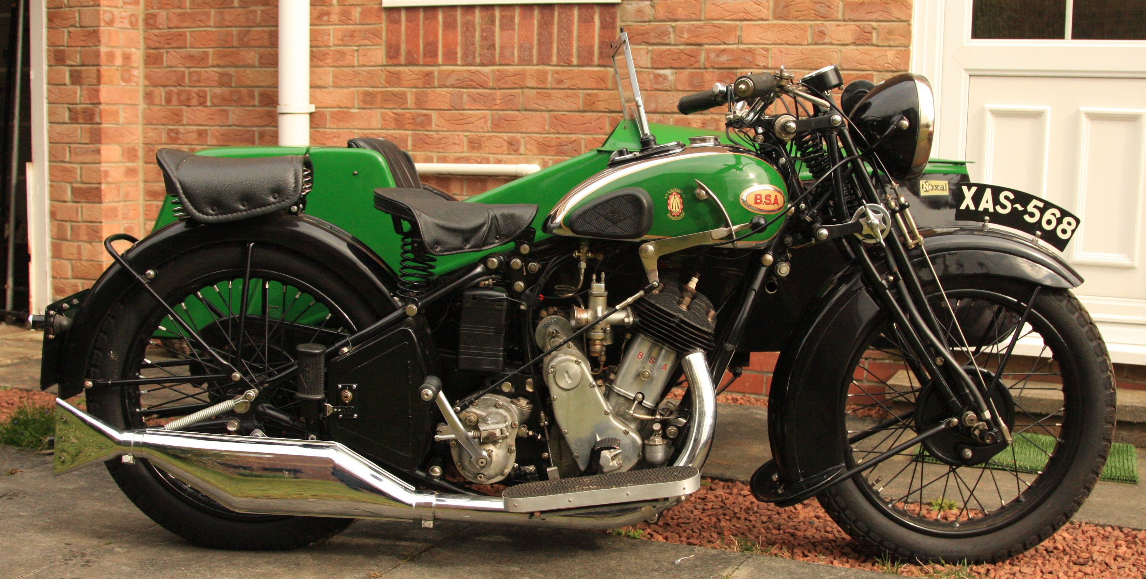 Bsa Sloper Frame Bonhams Cars : 1935 BSA 493cc Model M35-10 'Sloper' & Noxal LC Special ...