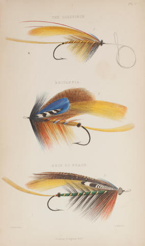 [FITZGIBBON (EDWARD)] "EPHEMERA" The Book of the Salmon: in Two Parts, FIRST EDITION, 1850; A Handbook of Angling: teaching Fly-Fishing, Trolling, Bottom-Fishing, and Salmon-Fishing, FIRST EDITION, 1847, Longman, Brown, Green (2)