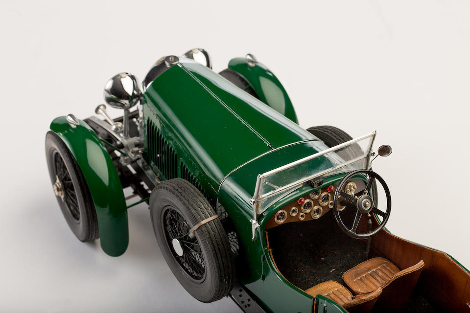 A fine 1:12 scale model of a 1930 Eight-Litre Bentley, by Fulgurex