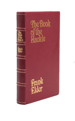 ELDER (FRANK) The Book of the Hackle, NUMBER 28 OF 85 COPIES, Edinburgh, Scottish Academic Press, 1979