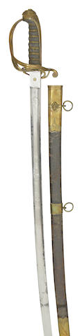 An 1822 Pattern Infantry Officer's Sword Of The 69th South Lincolnshire Regiment