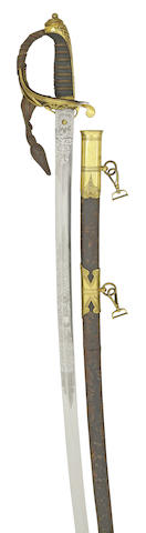 A Fine 1822 Pattern Infantry Officer's Sword