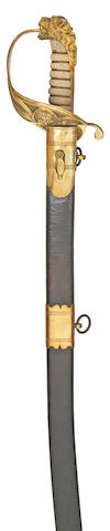 An 1827 Pattern Naval Officer's Sword