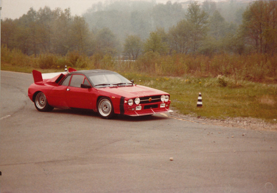 The first factory prototype,1980 Lancia  Rally SE 037 Prototype Group B Competition Car  Chassis no. SE037-001 Engine no. 232 AR4 00176
