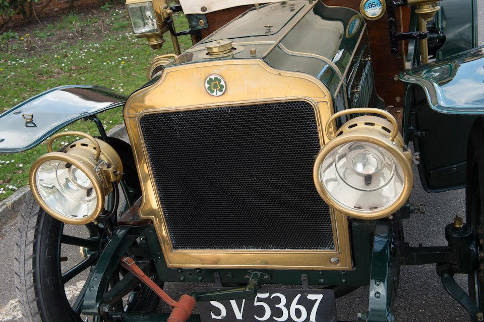1906 Brasier 15hp Side-entrance Tonneau Car  Chassis no. 140
