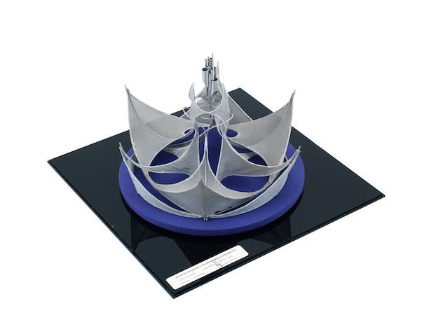 Queen: A crown shaped maquette made for Queen's silver jubilee concerts at Earls Court Arena, 1977,