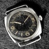 Thumbnail of Rolex. An oversize rare stainless steel cushion form manual wind military issue divers wristwatch made for the German Navy Ref3646, Serial No.260***, Circa 1940 image 1