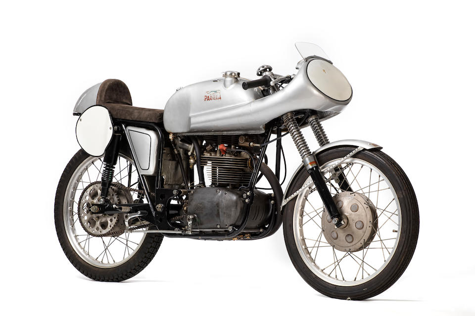 c.1956 Moto Parilla 125cc 'Works' Racing Motorcycle Frame no. 500504 Engine no. None visible