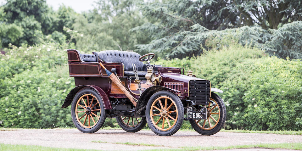 1901 Decauville 8 1/2 HP Twin-Cylinder Four-Seat Rear-Entrance Tonneau  Chassis no. 163 (see text)