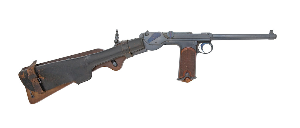 A Very Fine 7.65x25mm Waffenfabrik Loewe C-93 System Borchardt Patent Self-Loading Pistol image 1