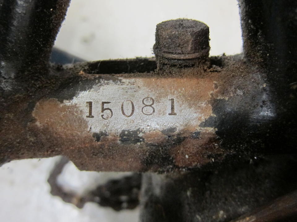 c.1914 Douglas 2&#190;hp Project Frame no. 15081 Engine no. 15311