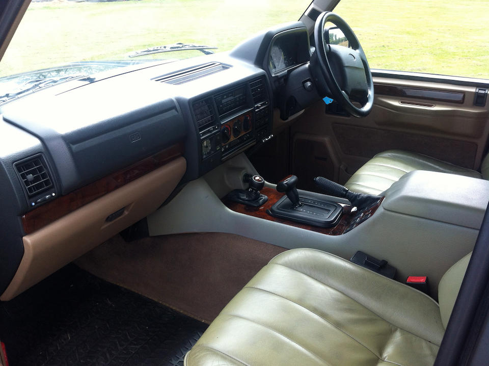 1995 Range Rover Classic 3.9-Litre 4x4 Estate  Chassis no. SALLHAMM3MA658242