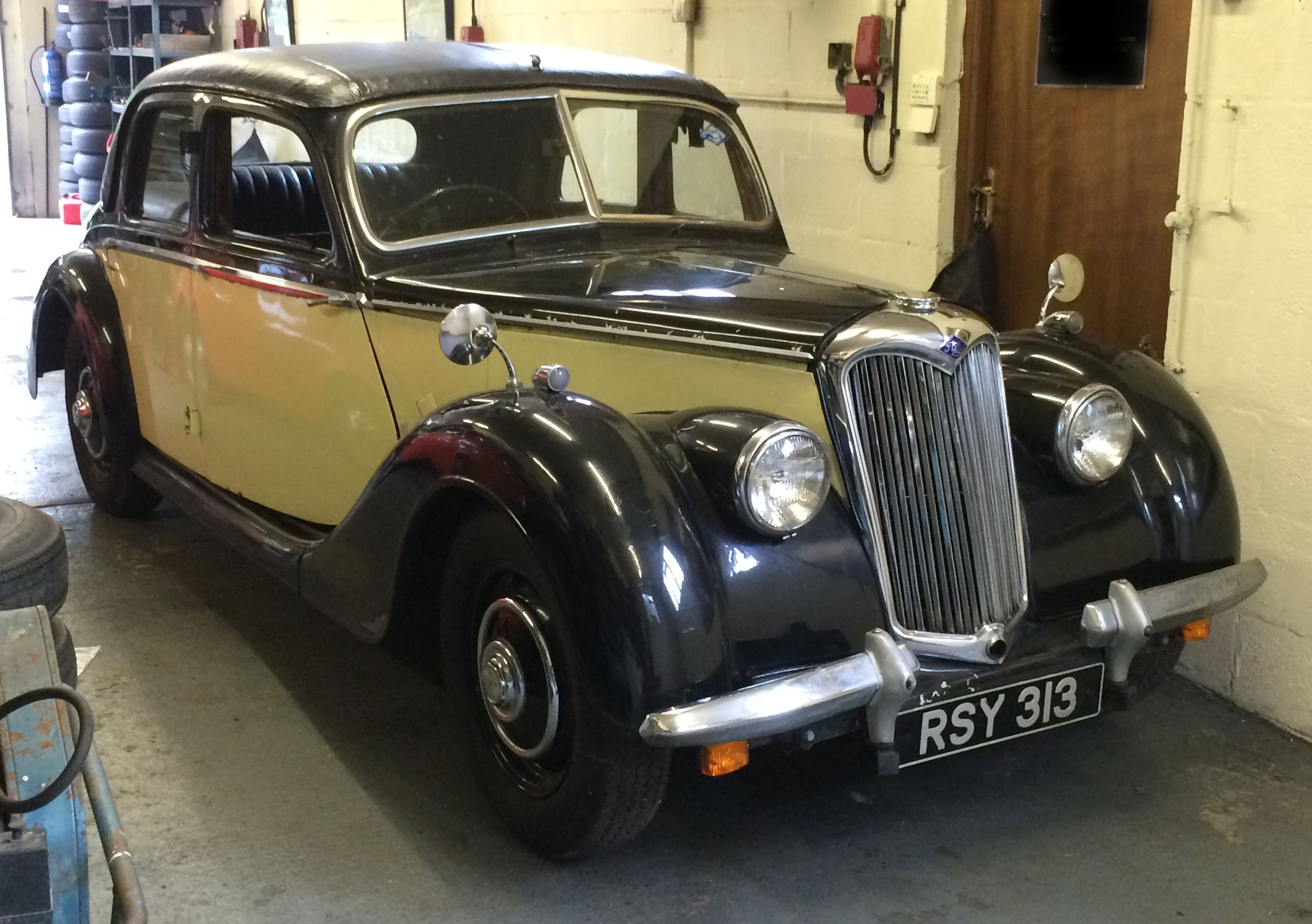 1950 Riley Saloon Bonhams Cars : 1950 Riley RMA 1½-Litre Sports Saloon Project Chassis no ...